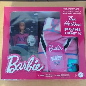 Tim Hortons Barbie and blanket set brand new